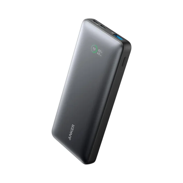 Anker 533 Power Bank, 10,000mAh, 25W, 3-Port, Black (A1249H11)