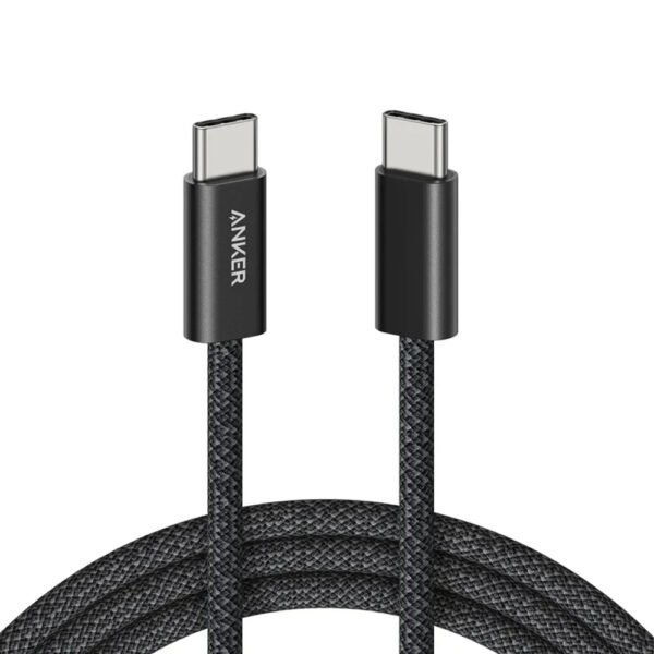 Anker Zolo USB-C to USB-C Cable - 1.8m Braided Nylon  Black