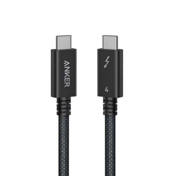 Anker Prime Thunderbolt 4 Braided Cable - 3ft (0.9m),240w Black