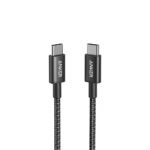 Anker Nylon USB-C to USB-C Cable 322 - .9m ,Braided Nylon,Black
