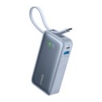 Anker Power Bank 10000mAh 30W Built-In USB-C Cable Blue (A1259H31)