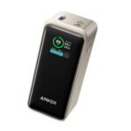 Anker Prime Power Bank, 20,000mAh, 200W Max Output, Smart Display, Golden (A13360B1)