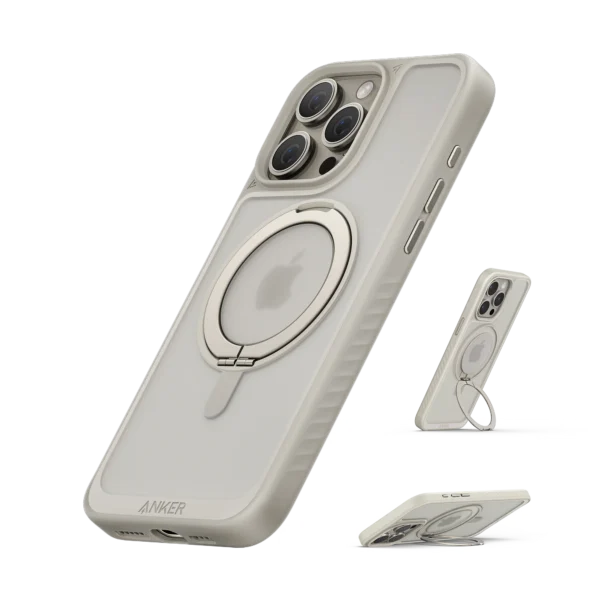 Anker MagGo Case (360° Stand) for iPhone 16 Pro Max, MagSafe (A90H1H0C)