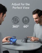 Anker 623 Magnetic Wireless Charger (MagGo), 2-in-1, 12.5W Total, White (B2568321) - Image 3