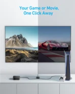 Anker HDMI Switch, 4K@60Hz, 2-in-1-out, Black (A83H10A1) - Image 3