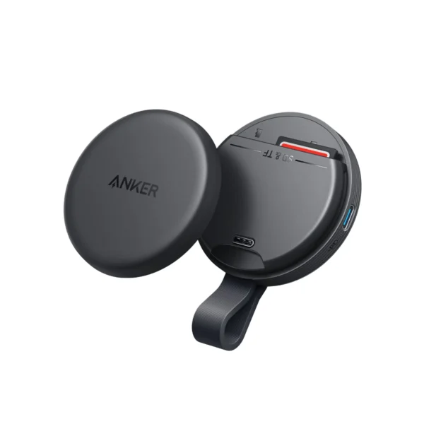 Anker MagGo 3-in-1 Wireless Charger, 15W Total Output, USB-C Connector, Black (A83D1HA1)