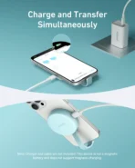 Anker MagGo 3-in-1 Wireless Charger, 15W Total Output, USB-C Connector, Black (A83D1HA1) - Image 4