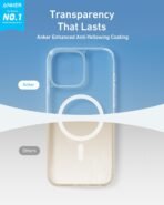 Anker MagGo Phone Case (Clear) for iPhone 15 Pro Max, MagSafe Compatible (A90A8H01) - Image 4