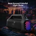 Anker Soundcore Boom 2 Plus Portable Bluetooth Speaker, Black (A3134011) - Image 3