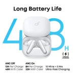 Anker Soundcore Liberty 5 ANC Earbuds,White (A3957H21) - Image 5