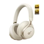 Anker Soundcore Space One Adaptive ANC Over-Ear Headphones Latte Cream (A3035031)