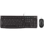 LOGITECH Desktop MK120 Combo (K120 Keyboard + M100 Mouse), Black (920-002546)
