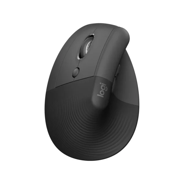 LOGITECH Lift Bluetooth Vertical Ergonomic Mouse, Graphite/Black (910-006473)