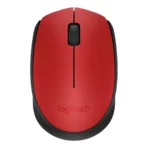 LOGITECH M171 Wireless Mouse, Red (910-004641)