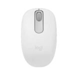LOGITECH M196 Dual-Mode Wireless Mouse, Off-White (910-007460)