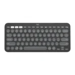 LOGITECH Pebble Keys 2 K380s Bluetooth Keyboard, Graphite (920-011867)