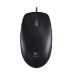 Logitech B100 Optical USB Mouse, Black