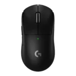 Logitech G PRO X SUPERLIGHT 2 LIGHTSPEED Wireless Gaming Mouse - HERO 2 Sensor (32K DPI), LIGHTFORCE Switches, 60g - Black (910-006631)