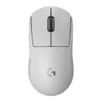 Logitech G PRO X SUPERLIGHT 2 LIGHTSPEED Wireless Gaming Mouse - HERO 2 Sensor (32K DPI), LIGHTFORCE Switches, 60g - White (910-006639)