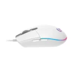 Logitech G102 LIGHTSYNC Wired Gaming Mouse - 8000 DPI, 6 Programmable Buttons, RGB - White (910-005824) - Image 3