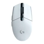 Logitech G305 LIGHTSPEED Wireless Gaming Mouse - HERO Sensor, 12,000 DPI, 250h Battery - White (910-005292)
