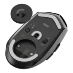 Logitech G309 LIGHTSPEED Wireless Gaming Mouse - HERO 12K Sensor, Dual 2.4GHz/BT Connectivity, 6 Buttons - Black (910-007200) - Image 5