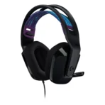 Logitech G335 Wired Gaming Headset - Ultra-Lightweight 240g, 40mm Drivers, Flip-to-Mute Mic - Black (981-000978) - Image 3