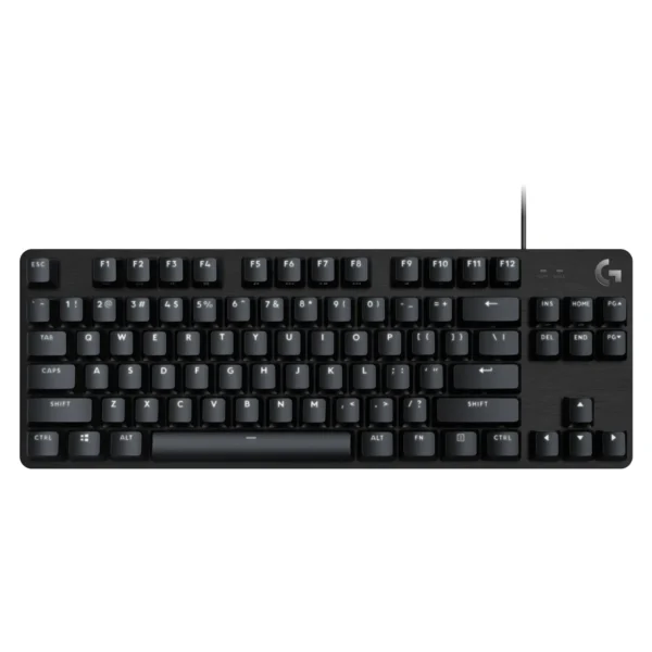 Logitech G413 TKL SE Corded Mechanical Gaming Keyboard - TKL (Tenkeyless), Tactile Switches, White LED, ARA Layout (920-010809)