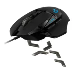 Logitech G502 HERO High Performance Wired Gaming Mouse - HERO 25K Sensor, 11 Programmable Buttons, Adjustable Weights - Black (910-005471) - Image 4
