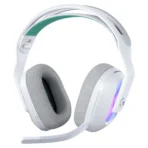 Logitech G522 LIGHTSPEED Wireless Gaming Headset - Tri-Mode Connectivity, 40mm PRO-G Drivers, BLUE VO!CE Mic, Up to 90H Battery - White (981-001550)