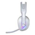 Logitech G522 LIGHTSPEED Wireless Gaming Headset - Tri-Mode Connectivity, 40mm PRO-G Drivers, BLUE VO!CE Mic, Up to 90H Battery - White (981-001550) - Image 5