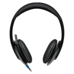 Logitech H540 Corded USB-A Headset - 40mm Drivers, HD Audio, Noise-Cancelling Mic - Black (981-000480) - Image 2
