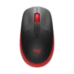 LOGITECH M190 Wireless Mouse, Red (910-005908)