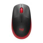 LOGITECH M190 Wireless Mouse, Red (910-005908)